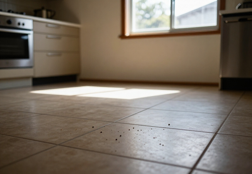 Roof void in Narrabeen after spider treatment